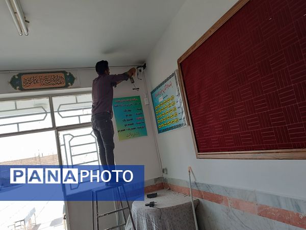 پروژه‌ مهر در دبیرستان حجت‌الاسلامی نیشابور 
