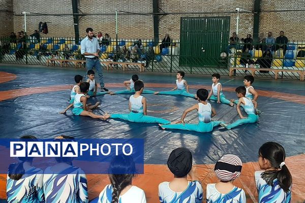 درخشش ژیمناست‌های فیروزکوه در رقابت شهرستانی