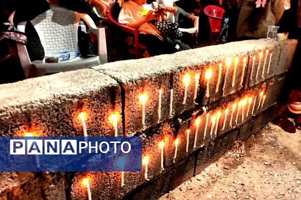 شام غریبان سالار شهیدان در شهرستان باشت 
