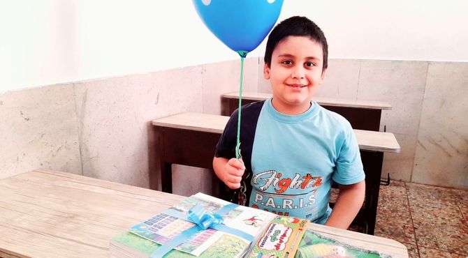 جشن شکوفه‌های پایه اول دبستان نابغه برگزار گردید