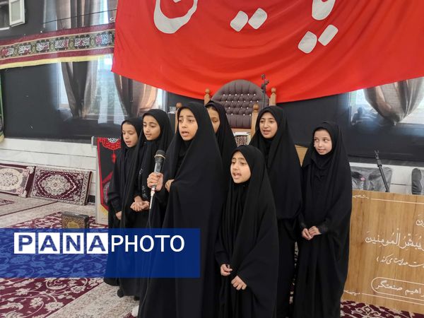 مراسم سوگواری به مناسبت شهادت حضرت رقیه(س) در خلیل آباد