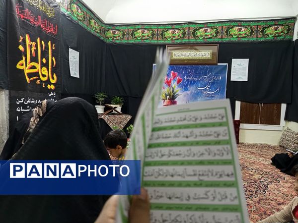  قرائت زیارت آل یاسین و دعای باران و استغاثه به امام زمان در فدافن