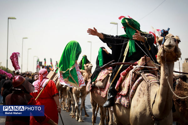 آیین سنتی کاروان عزاداری بنی اسد در تهران