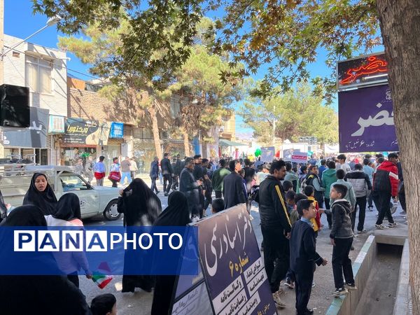 راهپیمایی سیزدهم آبان ماه در شهرستان خلیل آباد 