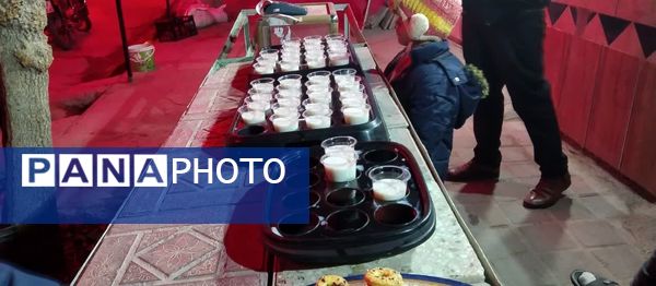 ایستگاه صلواتی جشن میلاد حضرت زهرا (س) در هیئت شاهزاده علی اصغر فدافن