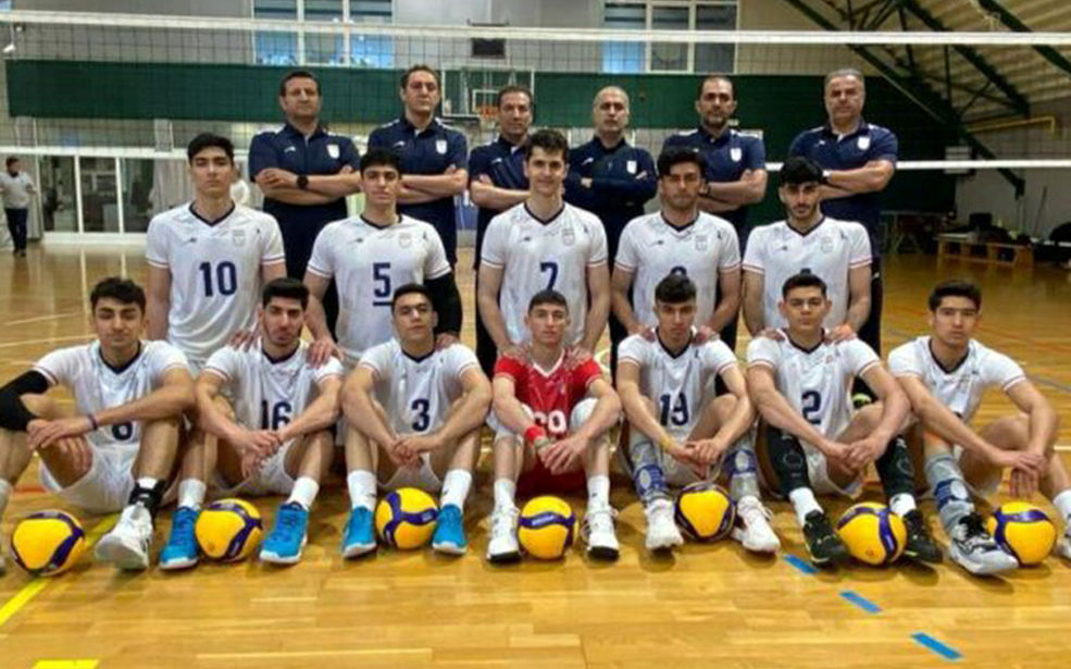 تیم ملی والیبال دانش‌آموزی ایران بر بام جهان ایستاد