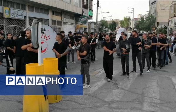 مراسم تاسوعا حسینی در شهرستان فیروزکوه
