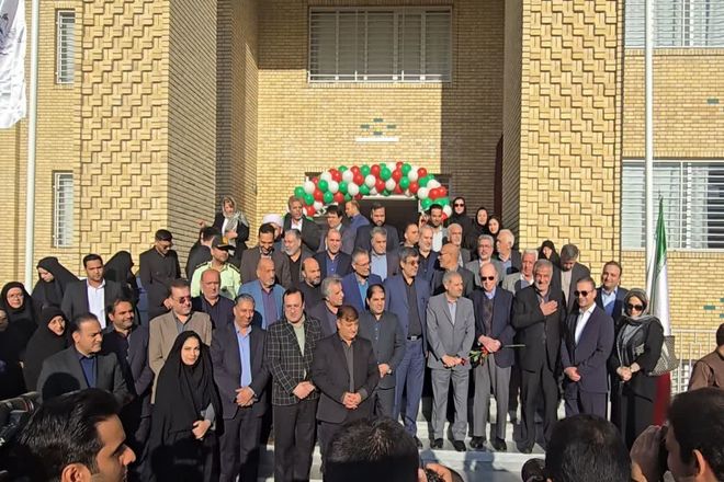 افتتاح مدرسه خیرساز ناحیه دو یزد با حضور وزیر آموزش و پرورش