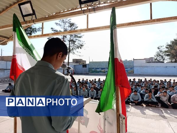  زنگ فرهنگ ترافیک در دبیرستان رییس‌زاده خلیل اباد به صدا درآمد