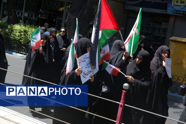 راهپیمایی جمعه خشم در تبریز
