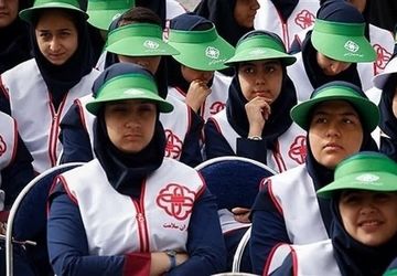 آیین افتتاحیه سفیران سلامت دبیرستان شهید تیمسار فلاحی کرج 