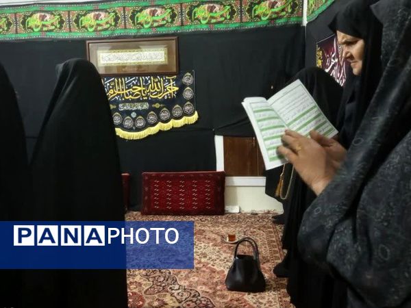  قرائت زیارت آل یاسین و دعای باران و استغاثه به امام زمان در فدافن