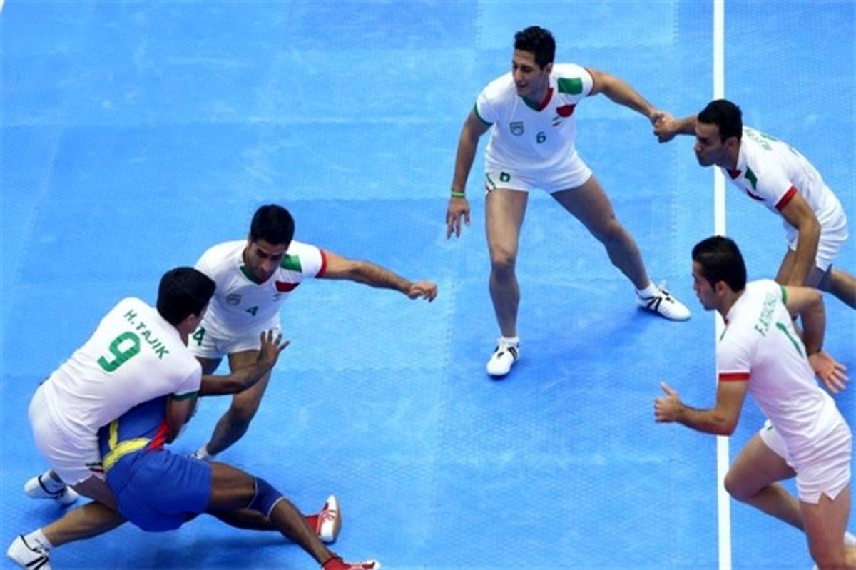 کبدی  بازی‌های آسیایی جوانان  در قُرق داوران ایرانی