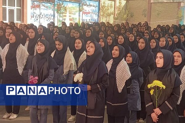 دبیرستان شادروان اخترصدوقی در سوگ مادر دو عالم