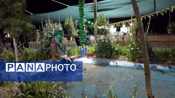 خیمه‌گاه شهر وردنجان میزبان‌ عاشقان‌ امام‌ حسین(ع)