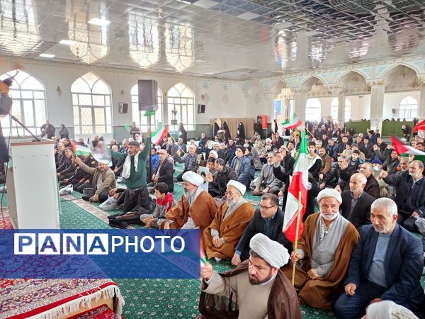 جشن پیروزی مقاومت فلسطین در کاشمر