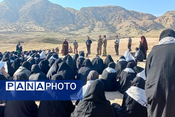 دانش‌آموزان سه منطقه چهارمحال‌وبختیاری به مناطق عملیاتی غرب کشور اعزام شدند