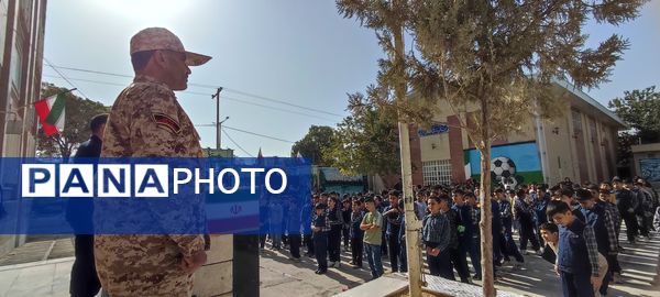 جشن آغاز سال تحصیلی جدید در مدرسه شهدای فرهنگی شهرستان شیروان