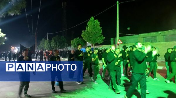 عزاداری مردم شهر تیتکانلو در شب‌های محرم