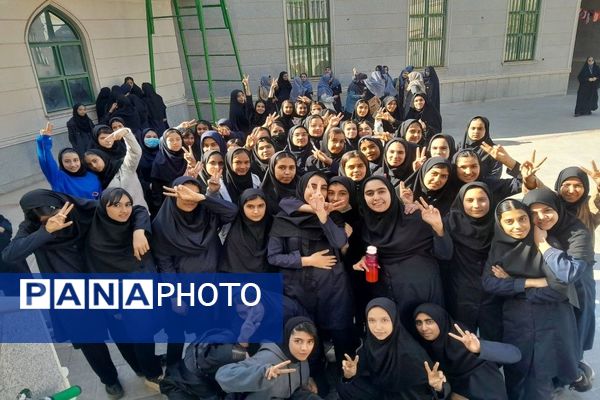 اردوی عملی آمادگی دفاعی دانش آموزان  دبیرستان شهید مجید دهنوی  نیشابور