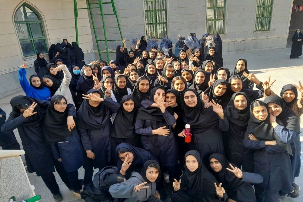 اردوی عملی آمادگی دفاعی دانش آموزان  دبیرستان شهید مجید دهنوی  نیشابور