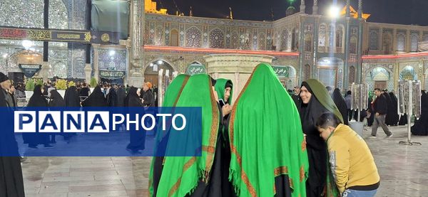 شام غریبان حضرت فاطمه زهرا(س) در حرم حضرت معصومه (س)