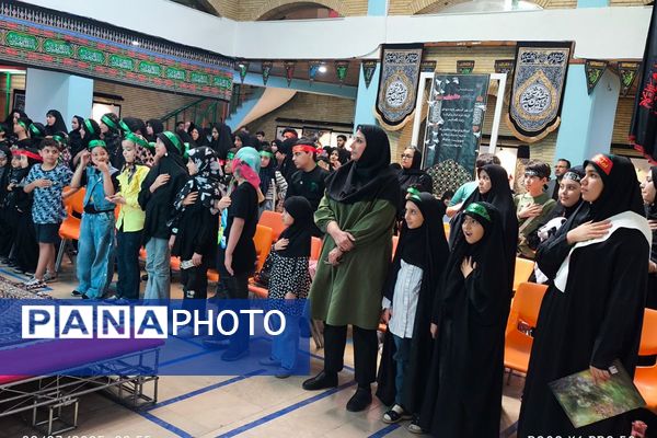 برگزاری سومین آیین «کودکان عاشورایی تهران» با اجرای برنامه‌های فرهنگی و حضور مدیران کانون در مرکز حجاب 