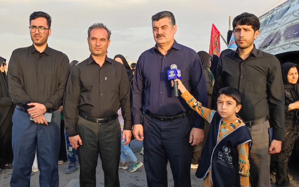 برپایی موکب های عاشورایی آموزش و پرورش در شیروان