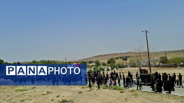 سوگواری روز عاشورا در شهر کهک قم