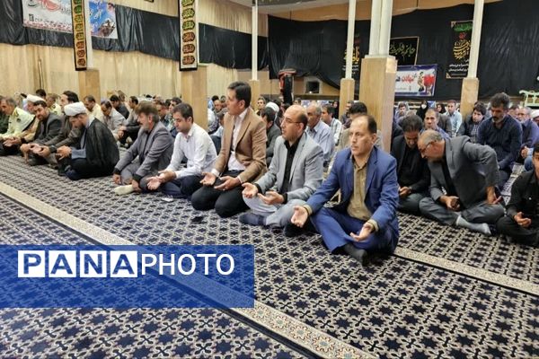 برگزاری مراسم یادواره شهدای دولت شهرستان فاروج 