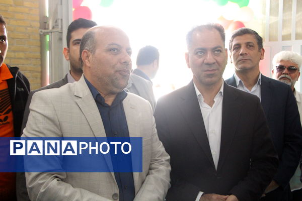 افتتاح سالن ورزشی شهید سلیمانی هنرستان انقلاب اسلامی یزد