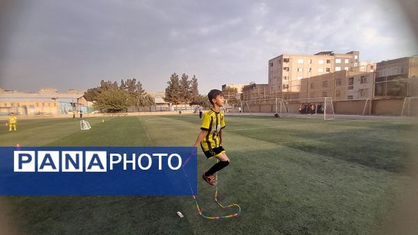 افتتاح میدان پویا با شعار دانش‌آموز پویا، خانواده بانشاط، جامعه سالم در ناحیه 4 کرج 