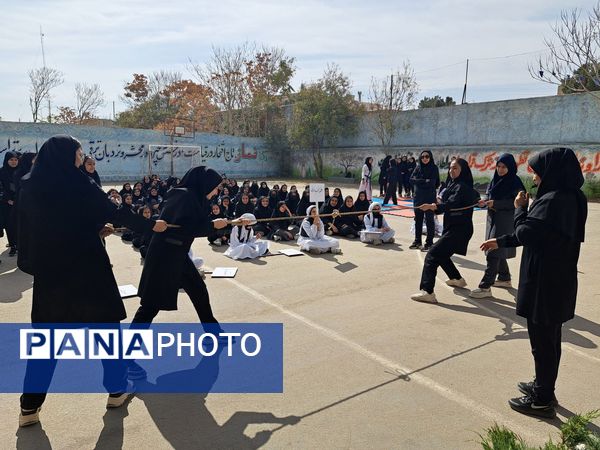 المپیاد ورزشی درون مدرسه ای در آموزشگاه تکتم باخرز