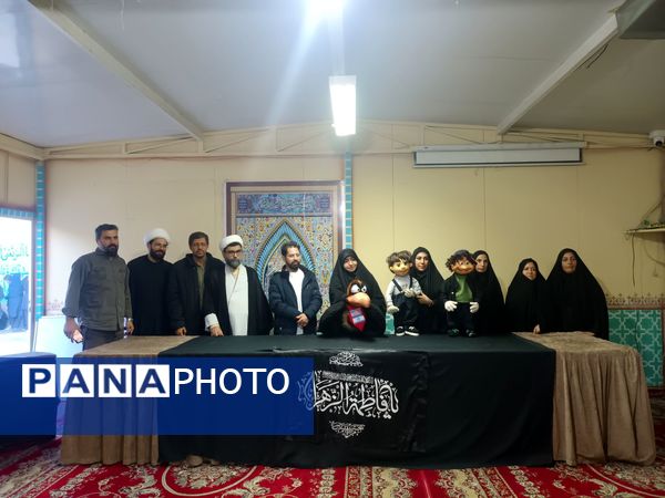 عزاداری ایام شهادت حضرت فاطمه (س) در دبیرستان دخترانه  میرزا جعفر سروقد