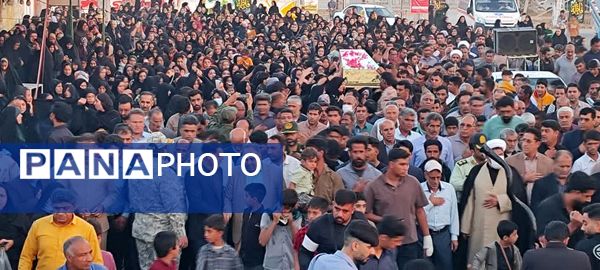 فاریاب در سوگ شهید گمنام