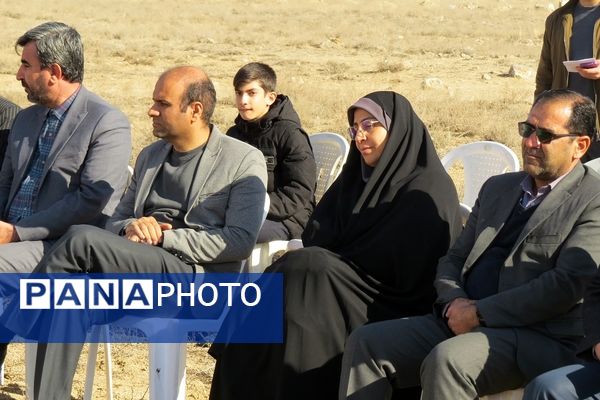 کلنگ‌زنی آموزشگاه ۱۲ کلاسه ناحیه ۲ گلستان شهر بجنورد 