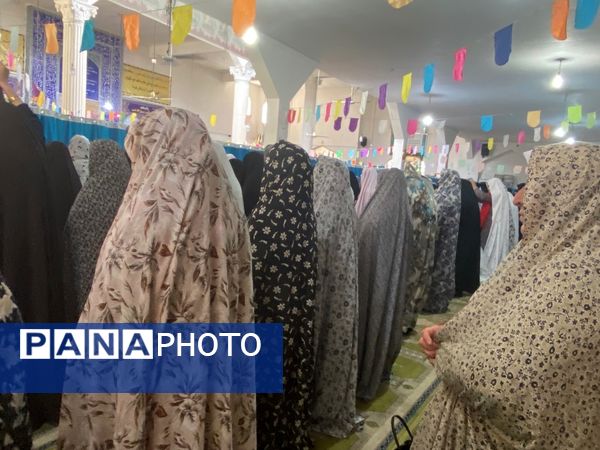 حضور جمعی از فرهنگیان مانه و سملقان در نماز عبادی سیاسی جمعه