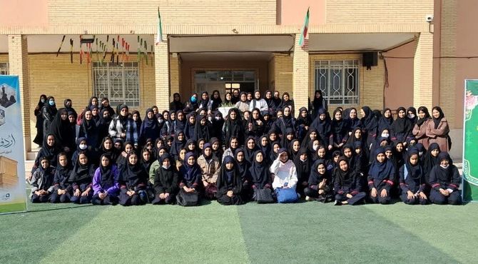 برگزاری اردوی جهادی در دبیرستان شهید خسروی زارچ