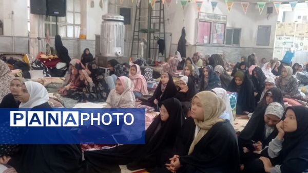 برپایی اعتکاف در مسجد جامع روستای صرم قم