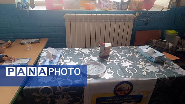 پویش مسواک خشک در مدرسه ضحی ۱ شهرستان شیروان