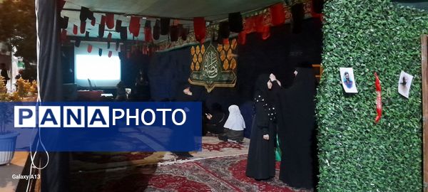مراسم عزاداری و تعزیه‌خوانی شب ششم دهه ‌محرم در هیئت فرهنگیان  نیشابور