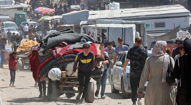 حماس : طرح اشغال غزه به گسترش نسل کشی و کوچ اجباری منجر می شود