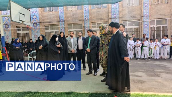 دبستان انقلاب اسلامی میزبان پروژههای ورزشی و استمرار طرح شهید سلیمانی