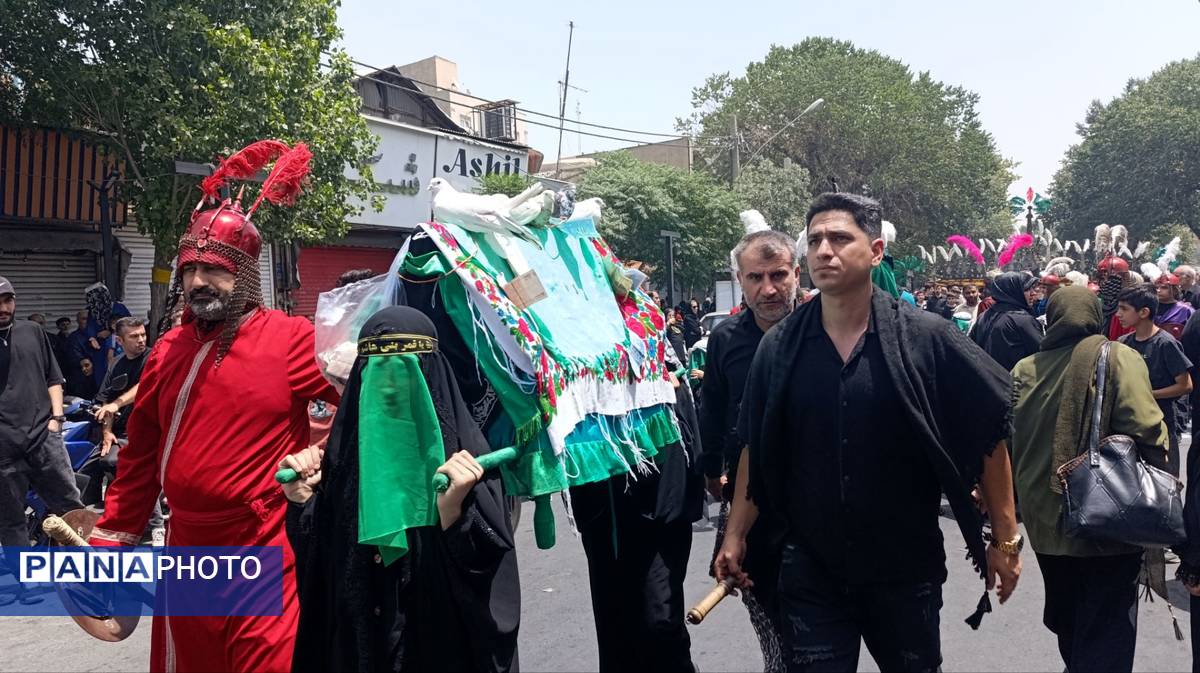 دارالشهدای تهران در سوگ سیدالشهدا(ع) به عزا نشست