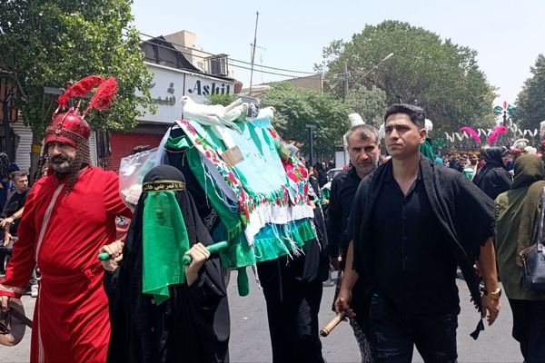 دارالشهدای تهران در سوگ سیدالشهدا(ع) به عزا نشست