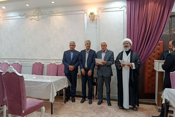 مراسم تجلیل از عوامل هیئت فرهنگیان و دانش آموزی شهرستان کاشمر 