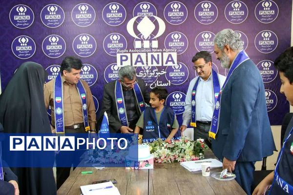 حضور مدیرکل آموزش و پرورش استان سمنان در جمع خبرنگاران پانا شهرستان سمنان