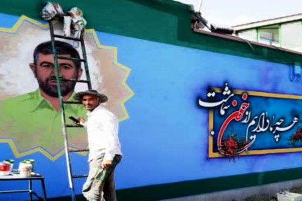 برپایی موکب پذیرایی و قاب‌های ایثار؛ از خاکریز تا بوم نقاشی در فیروزکوه