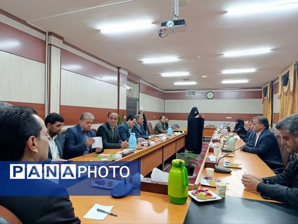 برگزاری جلسه شورای آموزش و پرورش شهرستان خلیل آباد 