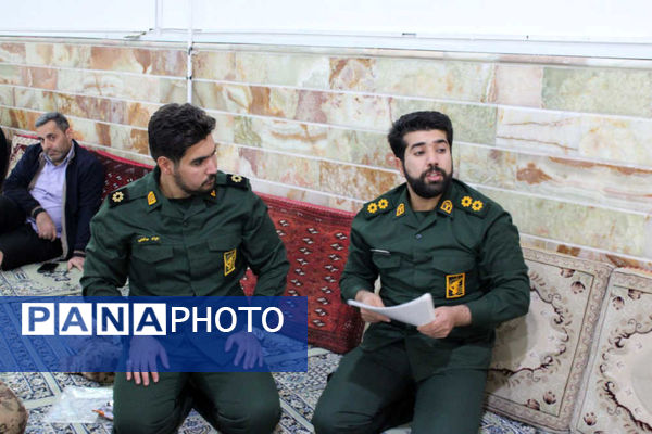 جلوه‌هایی از حلقه‌های صالحین نوجوانان بسیجی در شهر جعفریه